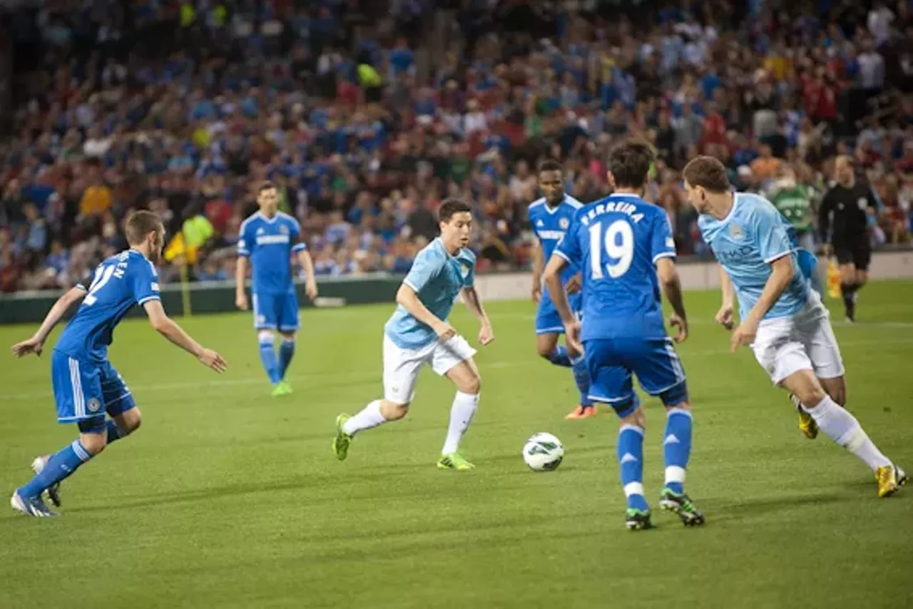 Image: Chelsea F.C. vs. Manchester City F.C. at Busch Stadium
