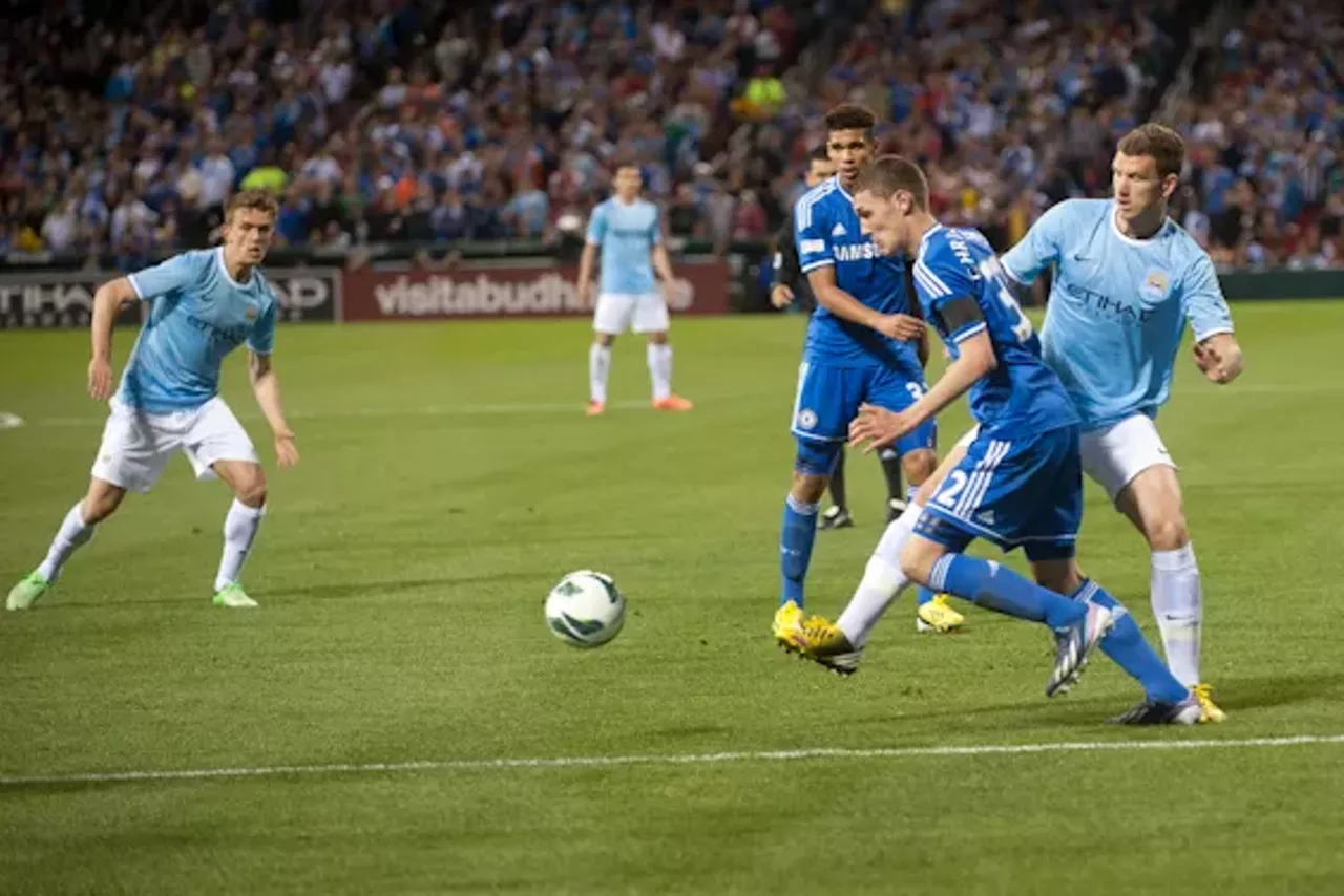 Image: Chelsea F.C. vs. Manchester City F.C. at Busch Stadium
