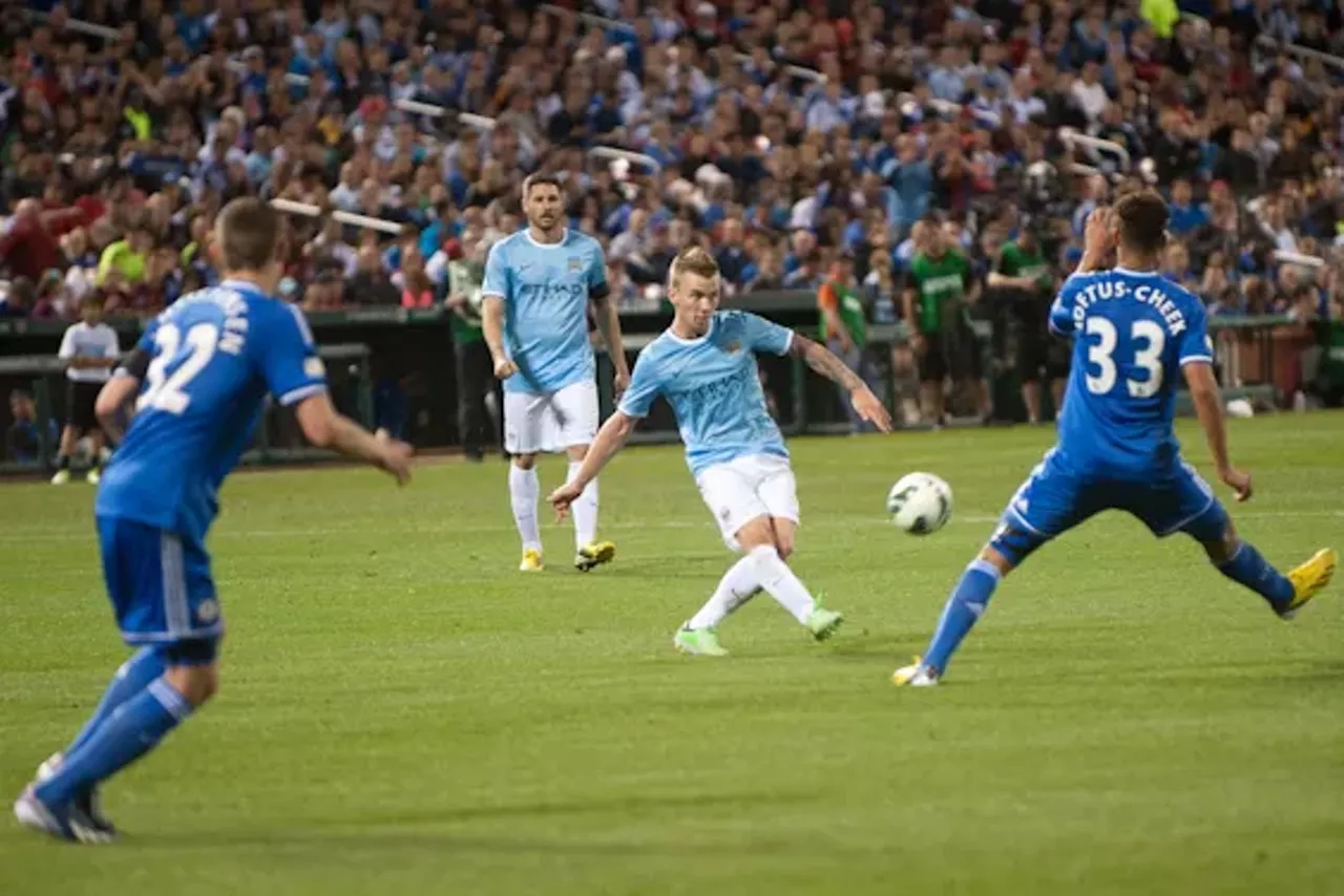 Image: Chelsea F.C. vs. Manchester City F.C. at Busch Stadium