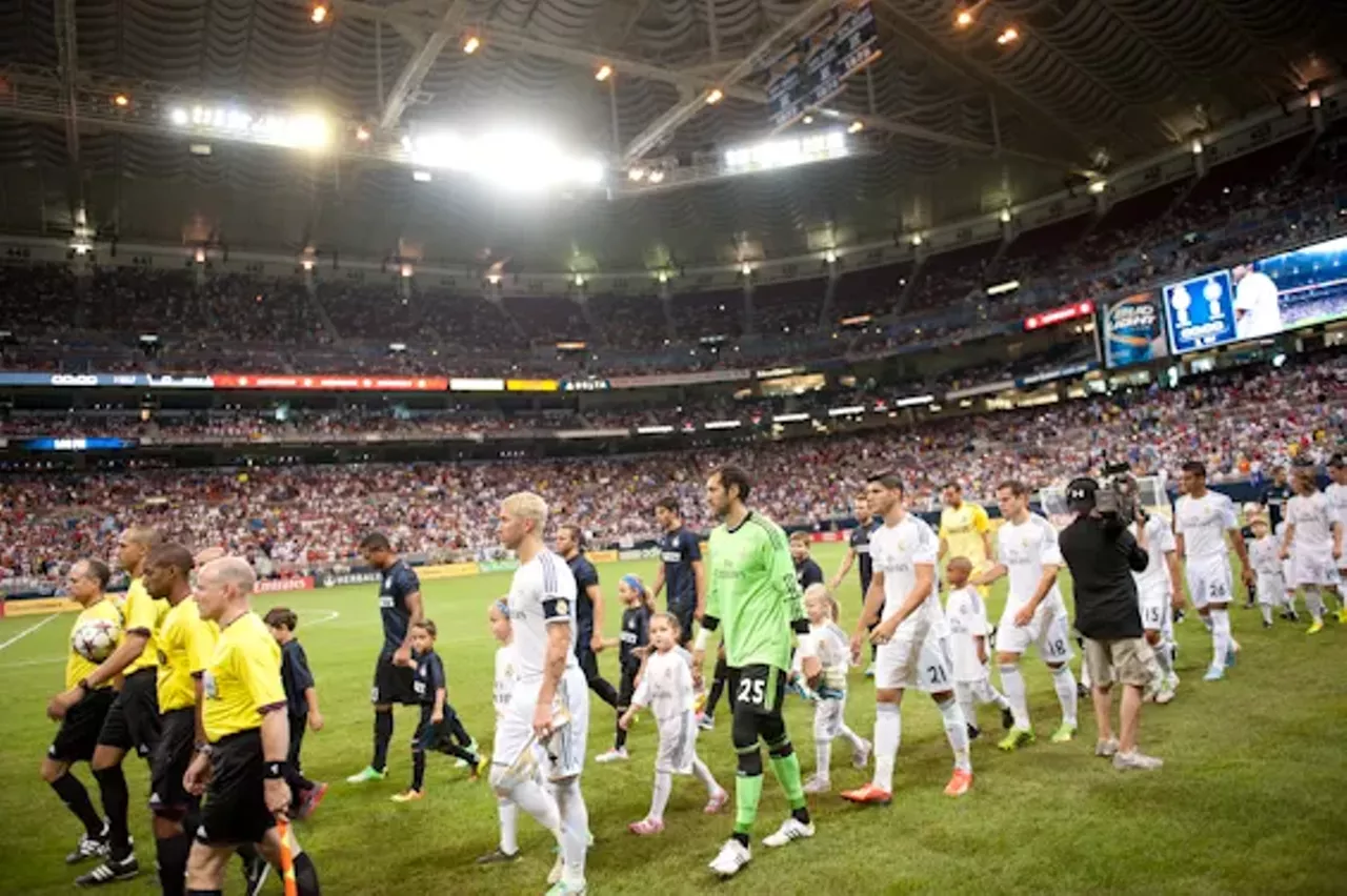Image: Real Madrid vs. Inter Milan at the Edward Jones Dome