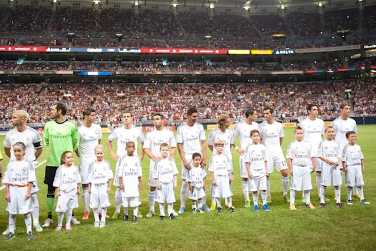 Image: Real Madrid vs. Inter Milan at the Edward Jones Dome