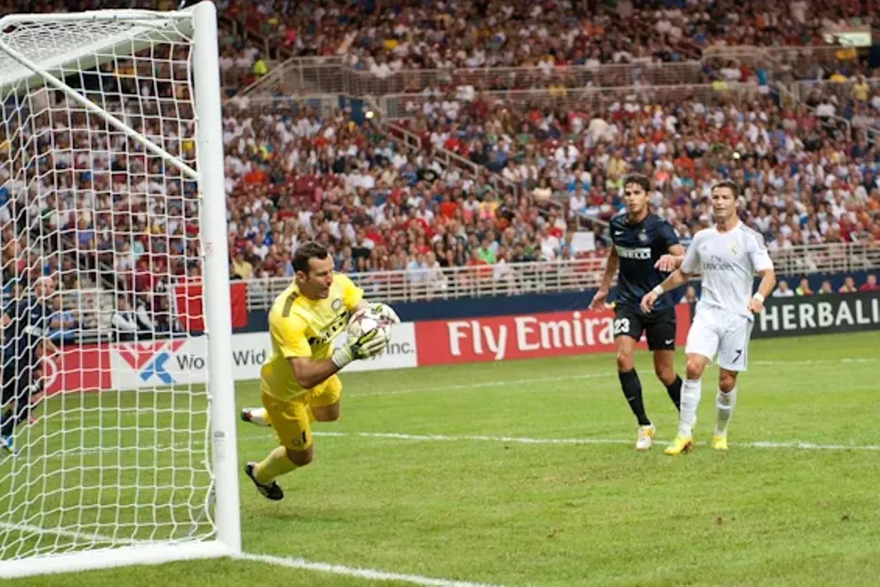 Image: Real Madrid vs. Inter Milan at the Edward Jones Dome