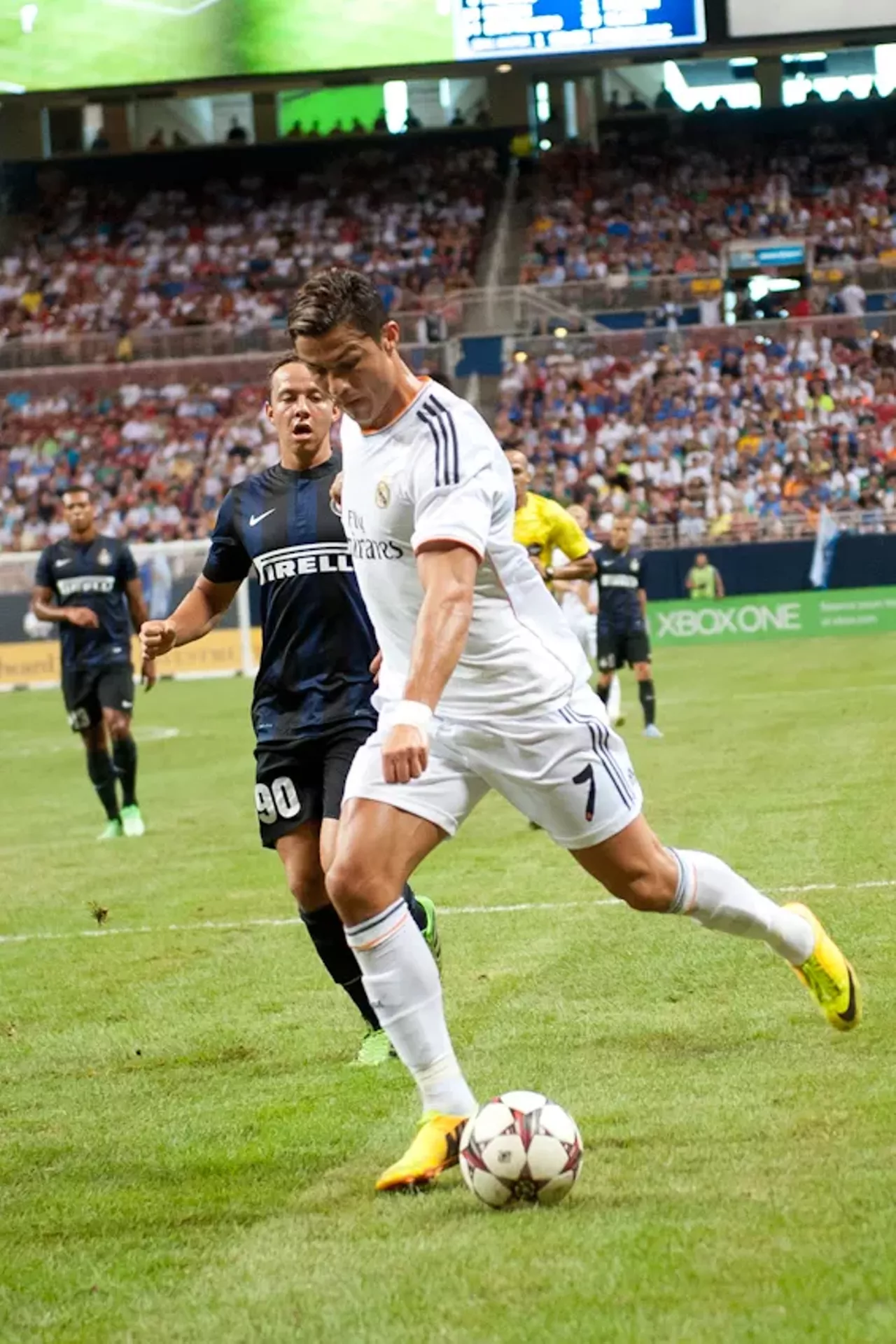 Image: Real Madrid vs. Inter Milan at the Edward Jones Dome