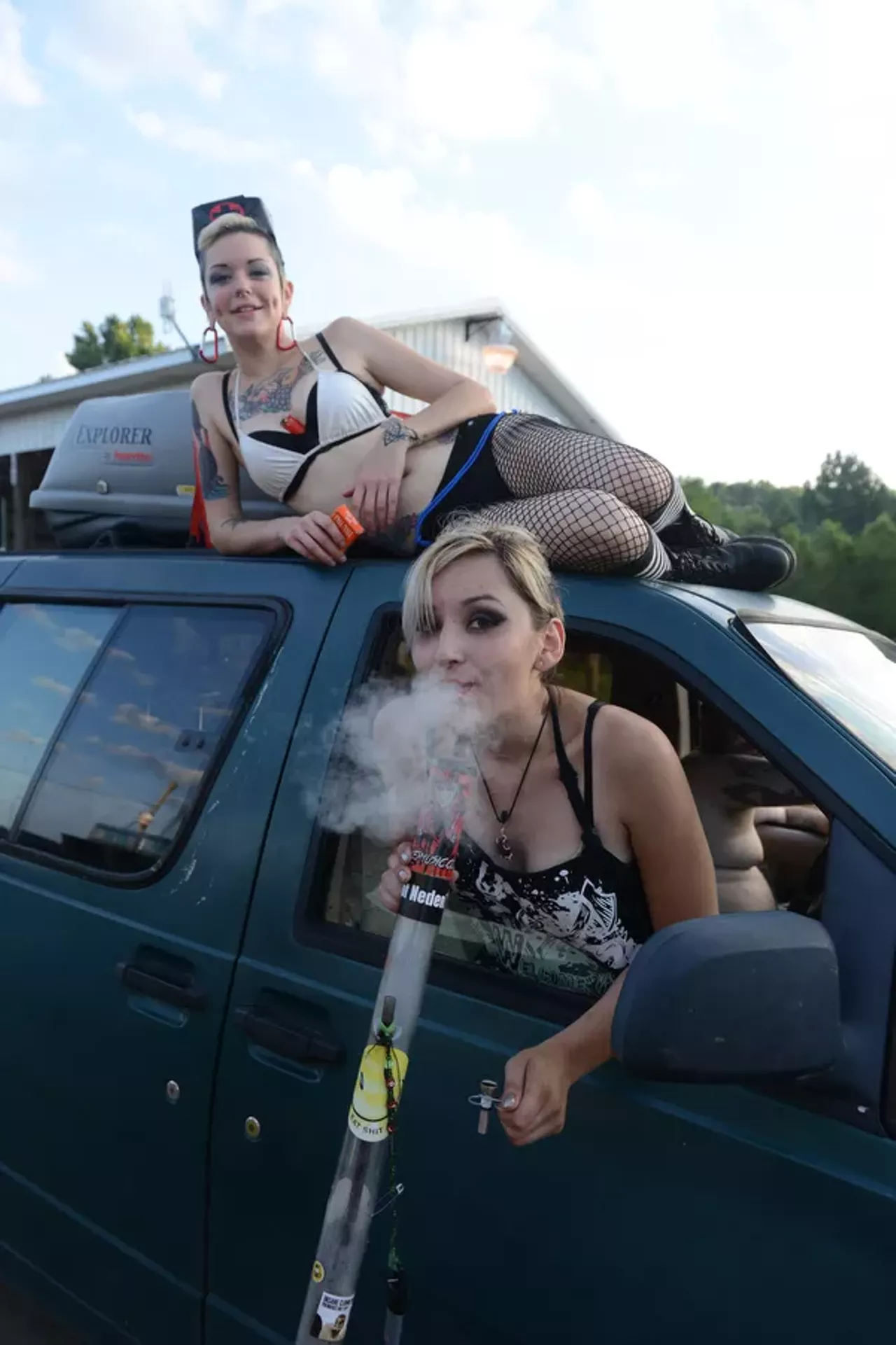 Image: The Lovely Juggalettes of the 2013 Gathering (NSFW)