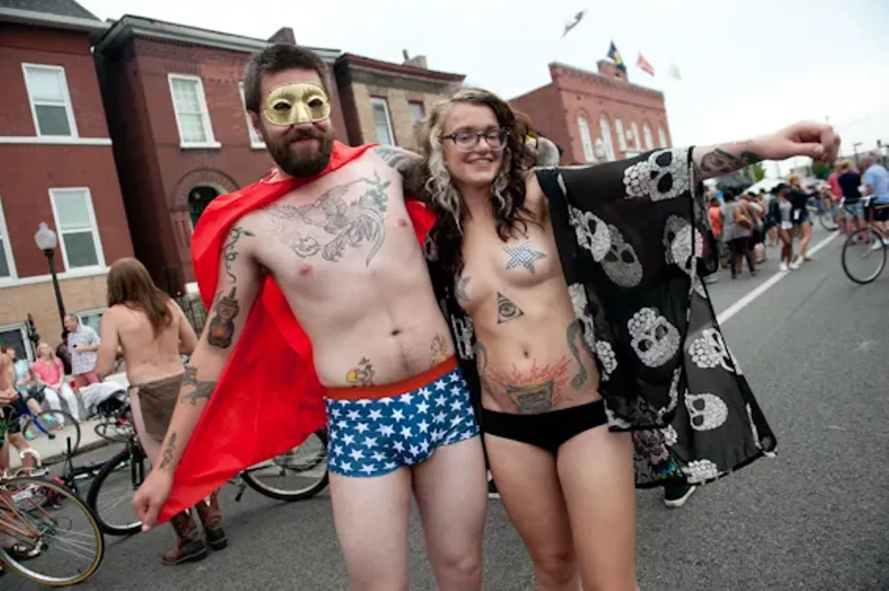 Image: The Nicest Naughty Bits at the 2014 World Naked Bike Ride (NSFW)