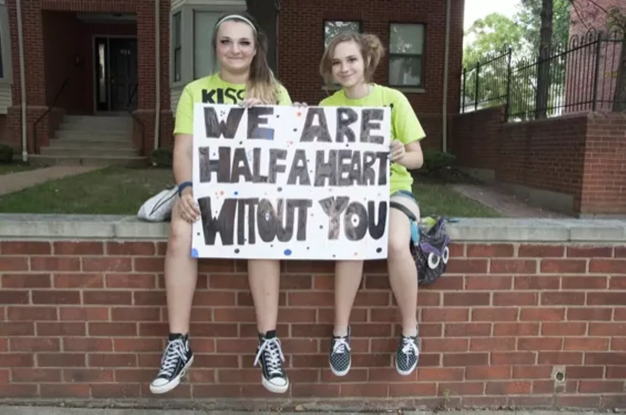Image: The Crazy, Drenched Fans of One Direction