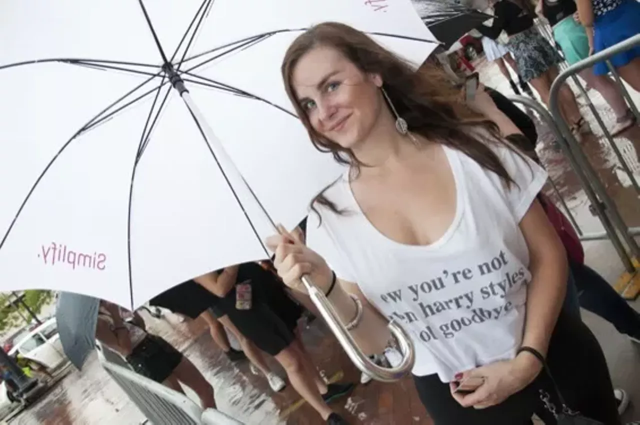 Image: The Crazy, Drenched Fans of One Direction