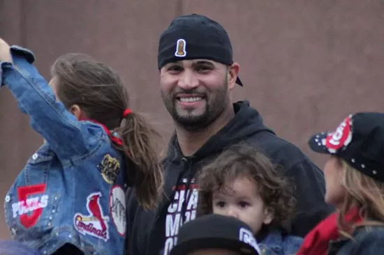 Albert Pujols in 2011. - via Wikimedia Commons