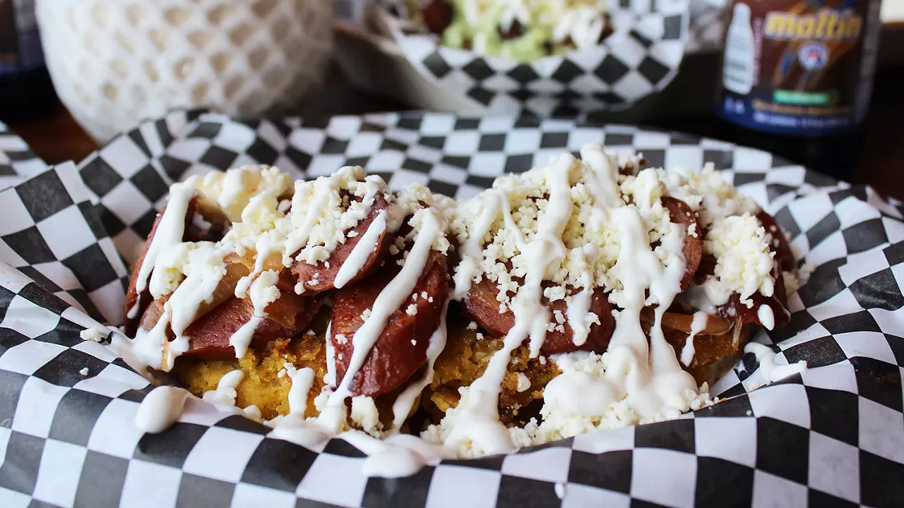 Cachapas at Amaizing Arepa Bar in downtown St. Louis