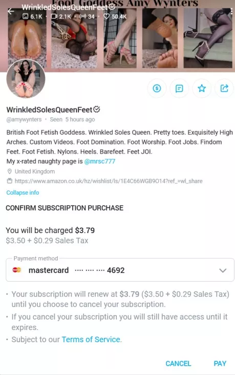 Amy’s Foot Fetish OnlyFans Content Has “Sole,” But her Conversational Skills have Two Left Feet (2)