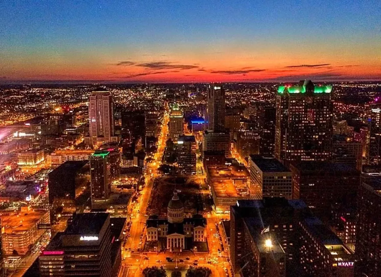 The tram ride to the top of the Arch is temporarily closed for improvements; however, mark your calendar for the reopening in March. The view out of those little portholes will still be there after the wait. Photo courtesy of Instagram / eeshaphoto.