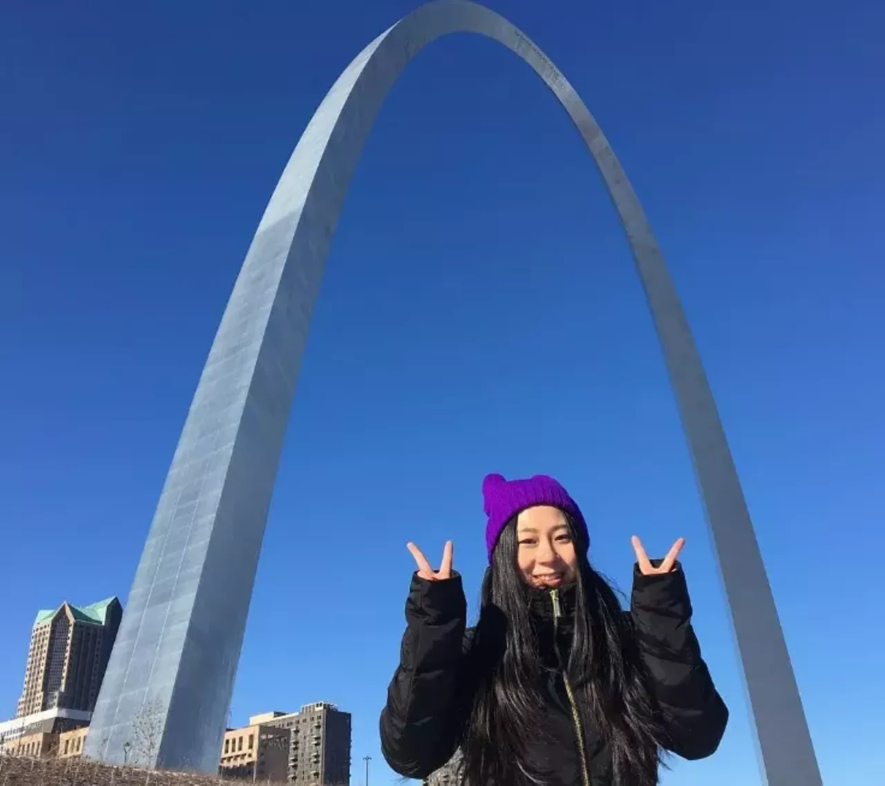 The Gateway Arch Get a photo from the outside -- because who really has the patience to go up there? Photo courtesy of Instagram / zoe_j_zhang.