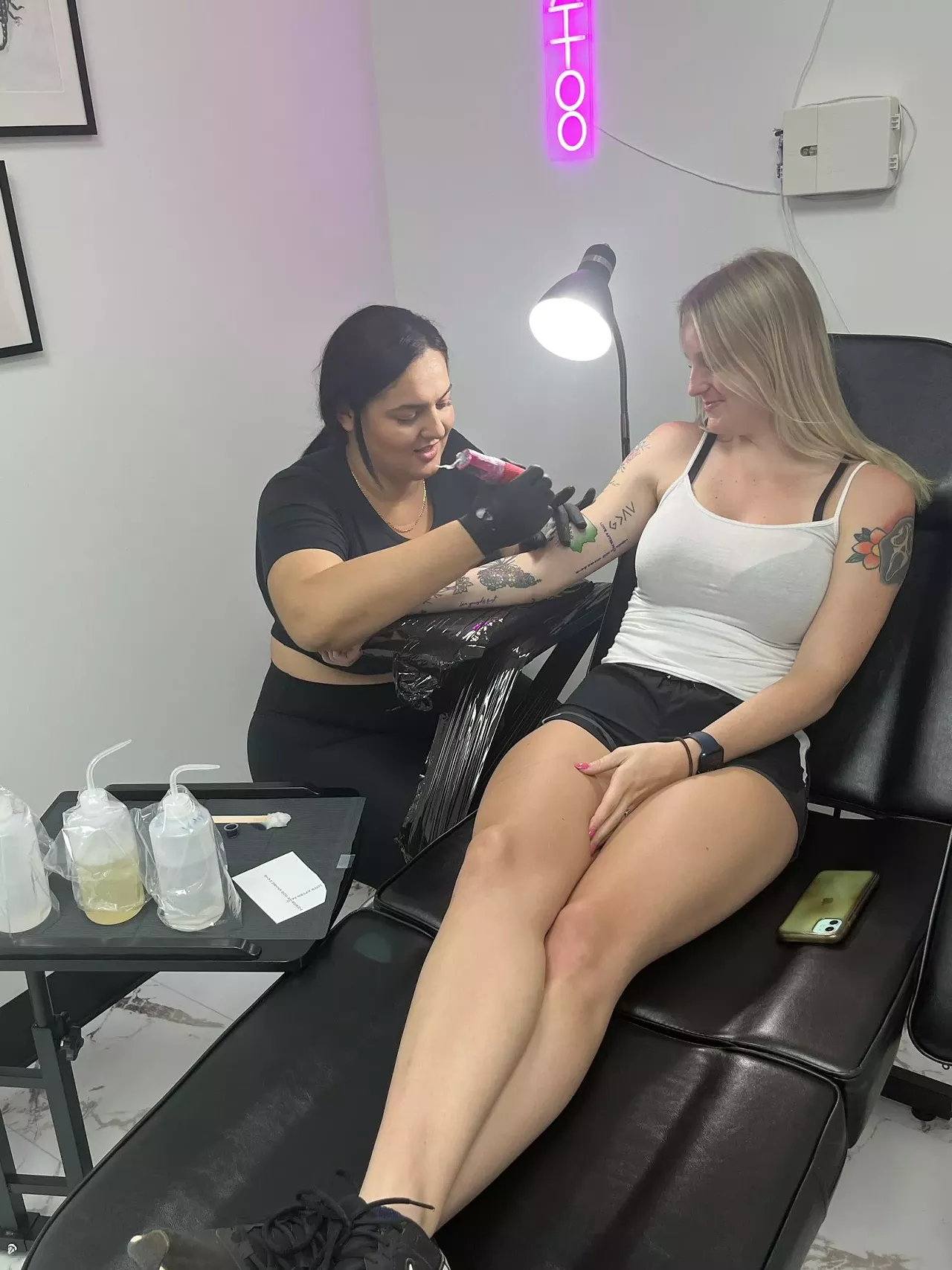 Azra Selimovic Azra opened one of the first Bosinian-owned tattoo shops in St. Louis in 2023. She specializes in fine line tattoos but is always looking for a challenge. Shop details: Azara Tattoos (8005 Mackenzie Road, Affton; 314-755-0176); open 12 p.m. to 8 p.m. Tuesday through Saturday and 12 p.m. to 6 p.m. Sunday&nbsp; Appointments or Walk-ins: Appointment only but does do walk-in consultations Years tattooing: 5 Specialty: Fine line but willing to take on a wide variety of tattoo styles To note: No minors, 18 and older&nbsp; No eyeball or eyelid tattoos $$$: Shop minimum is $100 or $180 an hour Best way to contact: Come into the shop