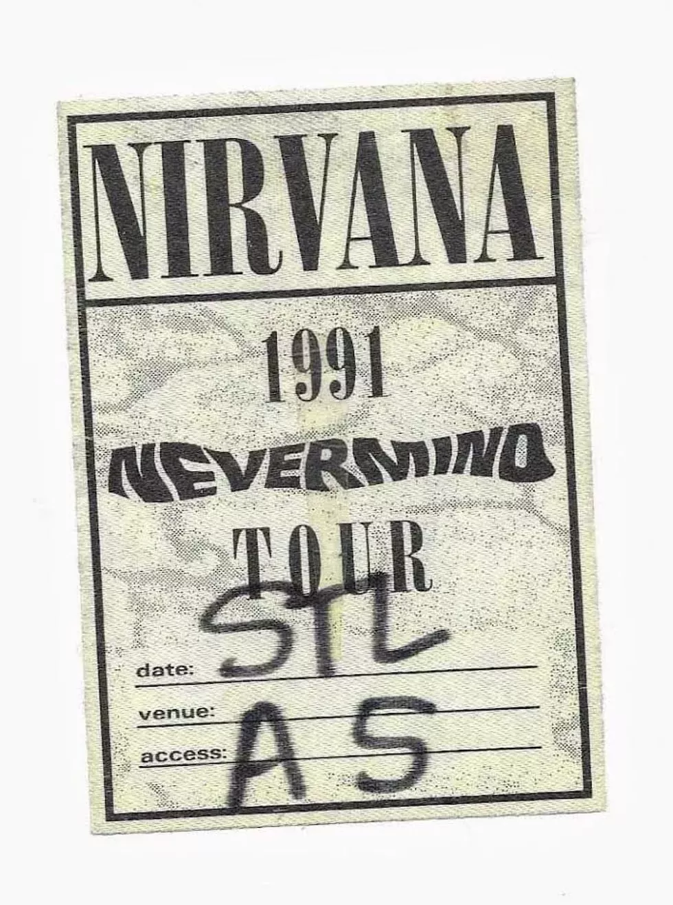 A backstage pass from the show. - VIA JIM UTZ