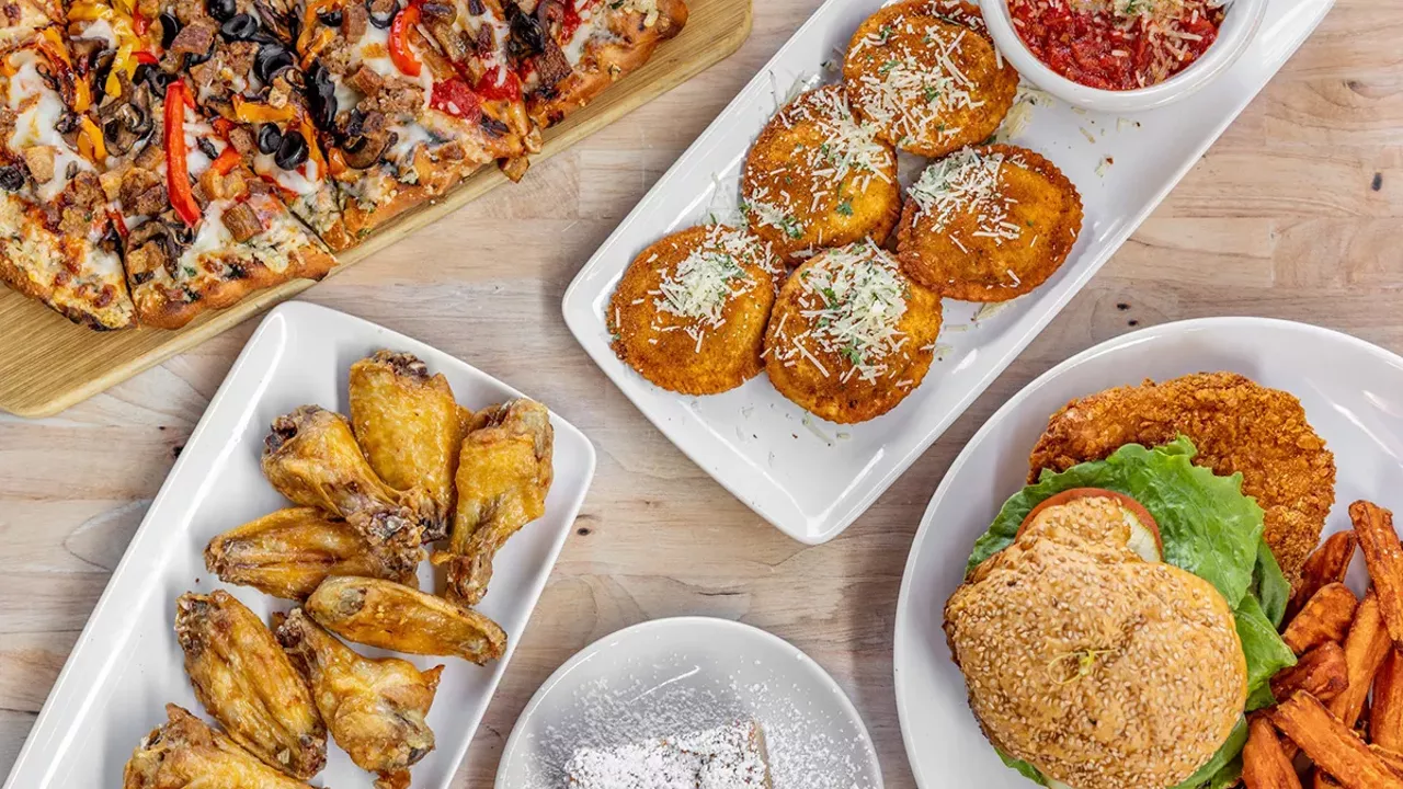 Dishes from Billy's on Broadway in downtown St. Louis