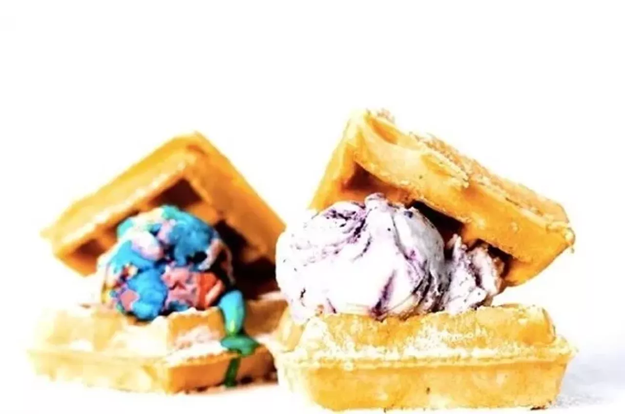 Boardwalk Waffles & Ice Cream (multiple locations including 7376 Manchester Road, BoardwalkWaffles.com) Kids are obsessed with this adult-approved ice cream shop. So much so that you’ll see a Boardwalk Waffles & Ice Cream location pop up in your own neighborhood soon if you haven’t already. This talk-of-the-town business serves ice cream in a cone, as a waffle sandwich, in a waffle bowl and more.