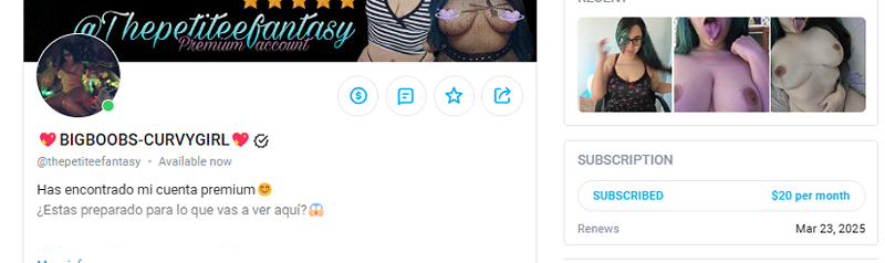 Busty Curvy Queen Racks Up Points for Interaction on her OnlyFans