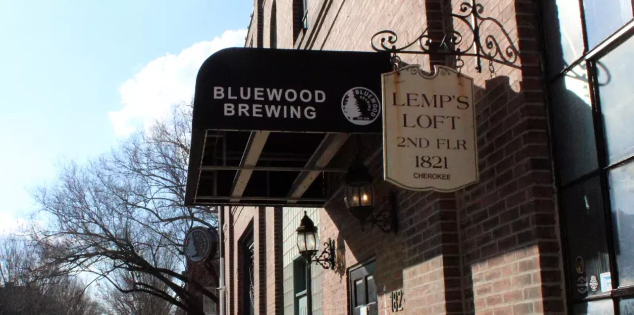 Bluewood Brewing (1821 Cherokee Street) Bluewood Brewing's patio is both warm and somewhat enclosed. It's glorious.