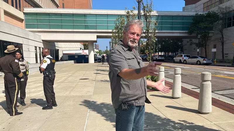 Stephen Burgett recounts the carjacking he and his grandson were victims of.