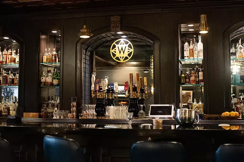 The vibe at Westchester is that of a 1920s Detroit steakhouse and bar. - Mabel Suen
