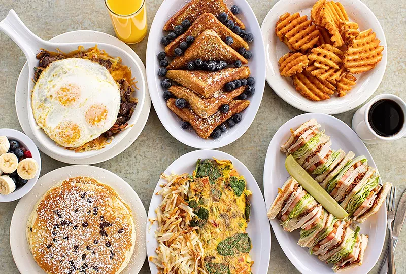 Silver Pancake House offers a wide range of classic breakfast and lunch fare. - Mabel Suen