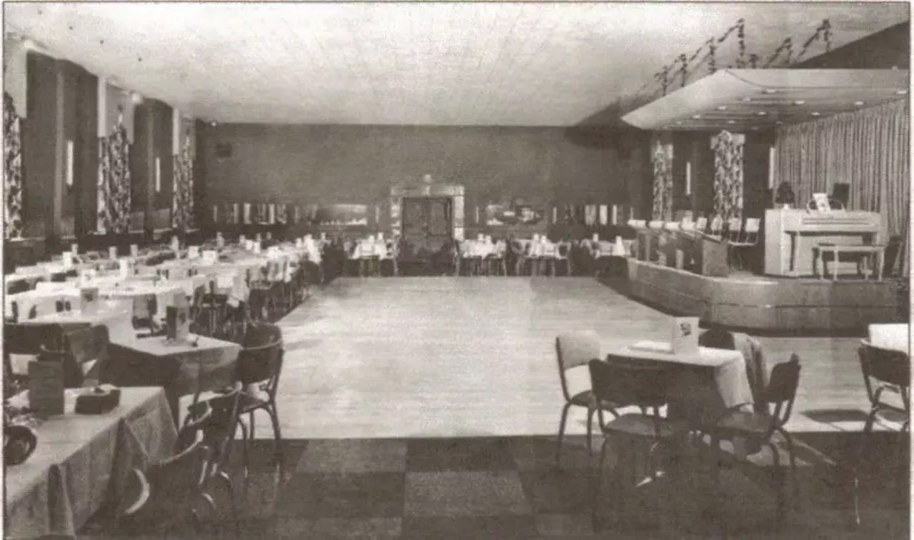 The club during its glory years.