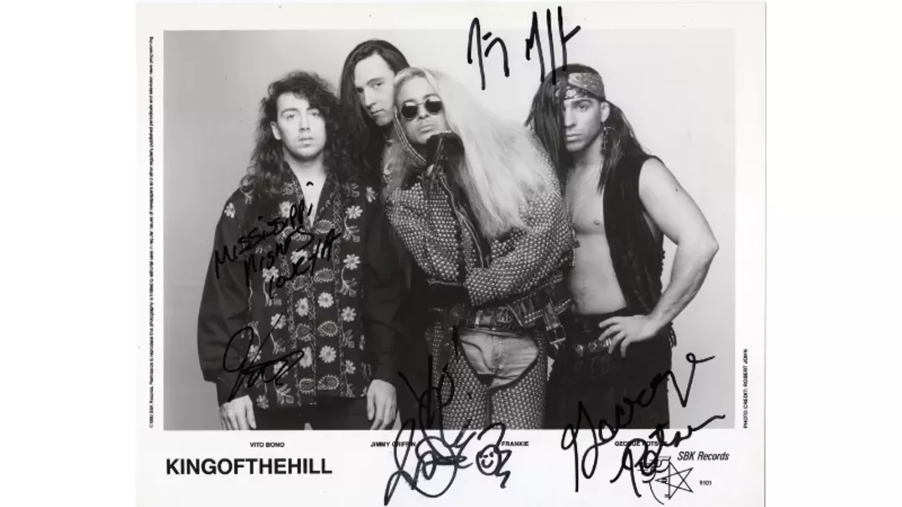 On March 3, 1991, Kingofthehill played a free showcase at Mississippi Nights sponsored by KSHE-95, according to the book Mississippi Nights: A History of the Music Club in St. Louis