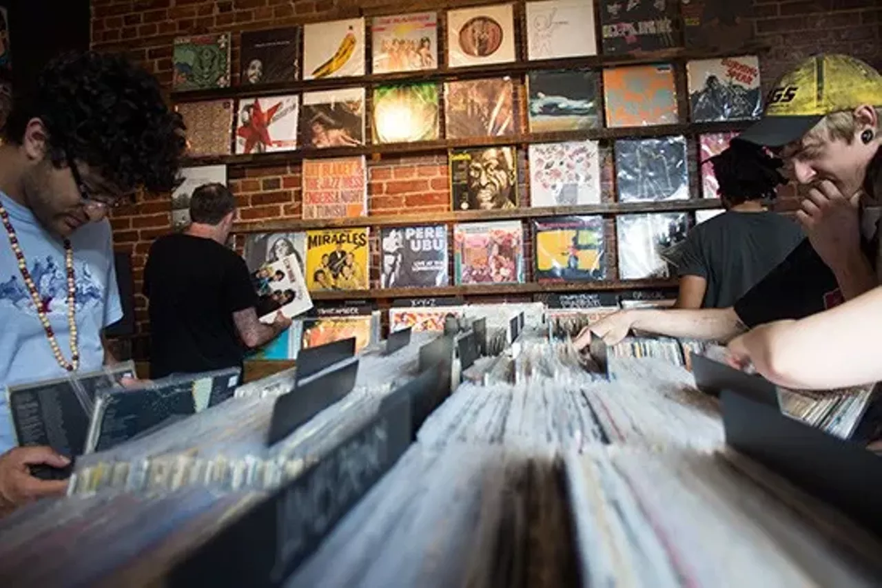 Dead Wax Records 2100 Cherokee Street, 314-330-2618 Music is alive at Dead Wax. Whether you’re a vinyl newbie or a long-time collector, you’ll find what you need here — and then some. The record store frequently hosts live performances. So what you may think would be a quick dip inside to search for your next spin may turn into a half-day excursion. 