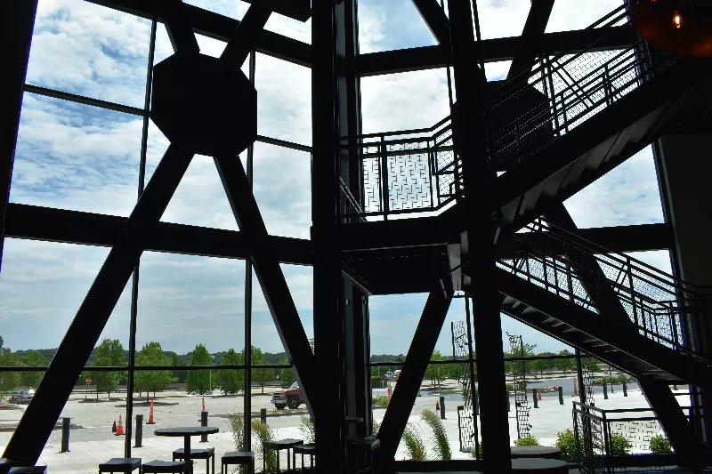 The venue's industrial theme gives it an air of timelessness, despite the fact it's new construction. - DANIEL HILL
