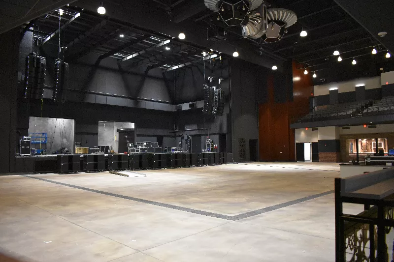 The Factory's floor will remain open for some shows and include seating for others. - DANIEL HILL