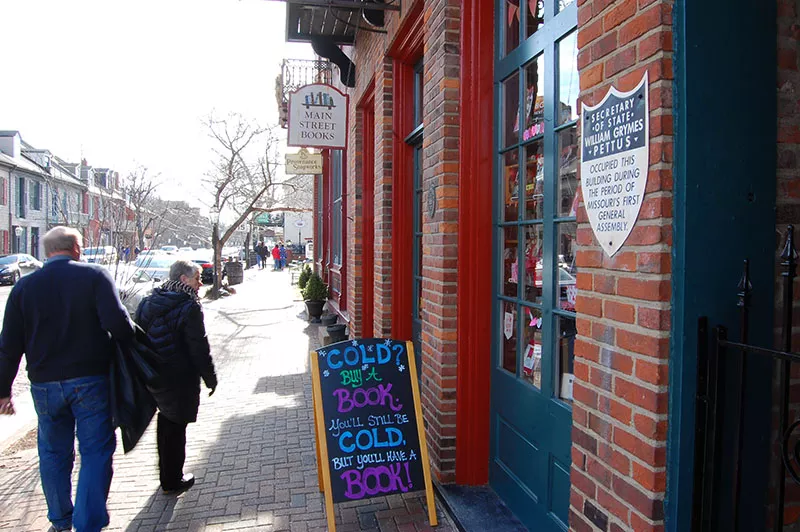 Main Street Books has been in St. Charles since 1993, thought it's moved locations and changed owners in that time. - HARLAN MCCARTHY