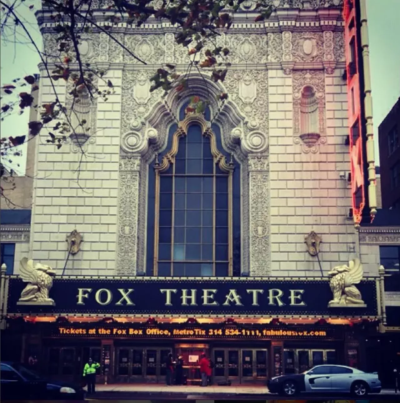 The Fabulous Fox This historic theater is beautiful -- inside and out. Photo courtesy of Instagram / halletehbear.