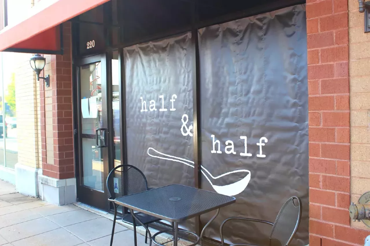Half and Half (220 West Lockwood Avenue, Webster Groves; 314-942-1617) Read Cheryl Baehr's review here.
