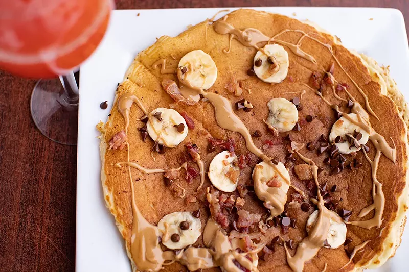The Fat Elvis has peanut butter, banana, bacon and chocolate chips.