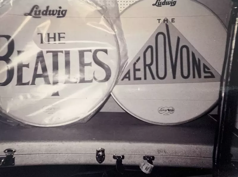 At Abbey Road Studios, the Aerovons' gear — much to the band's delight — was stored next to the Beatles'. - COURTESY OF TOM HARTMAN