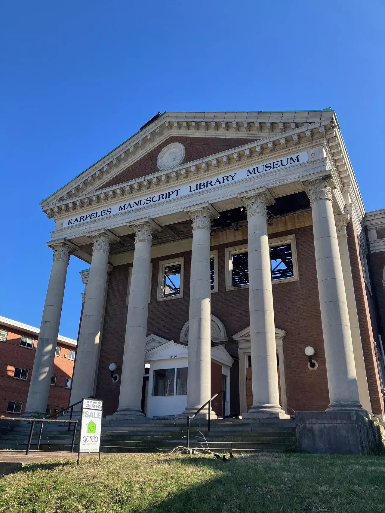Image: Former Karpeles Museum in St. Louis Is for Sale as New Plans Founder