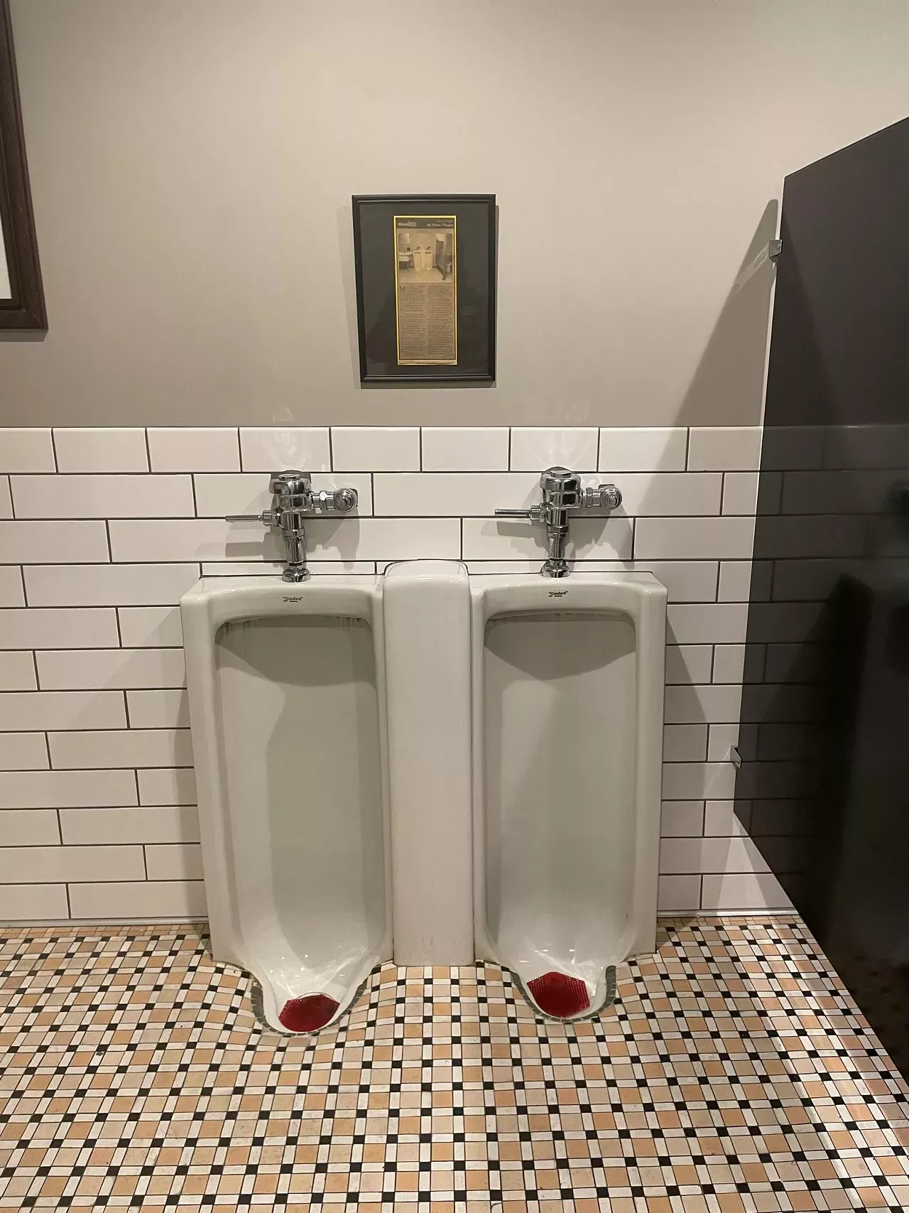 Hi-Pointe Theatre Here at the RFT, we've spent time and ink lauding the urinals at the Hi-Pointe Theatre (1005 McCausland Avenue) before — in 1997's Best Of issue, specifically, wherein we dubbed them the finest in town, an accolade the establishment was evidently so proud of, they framed a copy, which hangs in the men's room to this day. But it bears repeating, because these bad boys are choice. Floor-length and deep enough to ward off the dreaded Splashback Effect, they're hemmed in by a tiled floor that slopes down gently at the base of each, preventing the pooling of a puddle of piss that comes standard with most inferior men's rooms. They are frankly a joy to utilize and make the customary post-movie restroom visit a delightful experience. Or, as writer Eddie Silva put it nearly 30 years ago, "Even after a large Coke and something long and venerable — a Merchant Ivory film, for instance — these receive your stream without a drop of return."