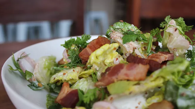 The "Little Gem" salad.