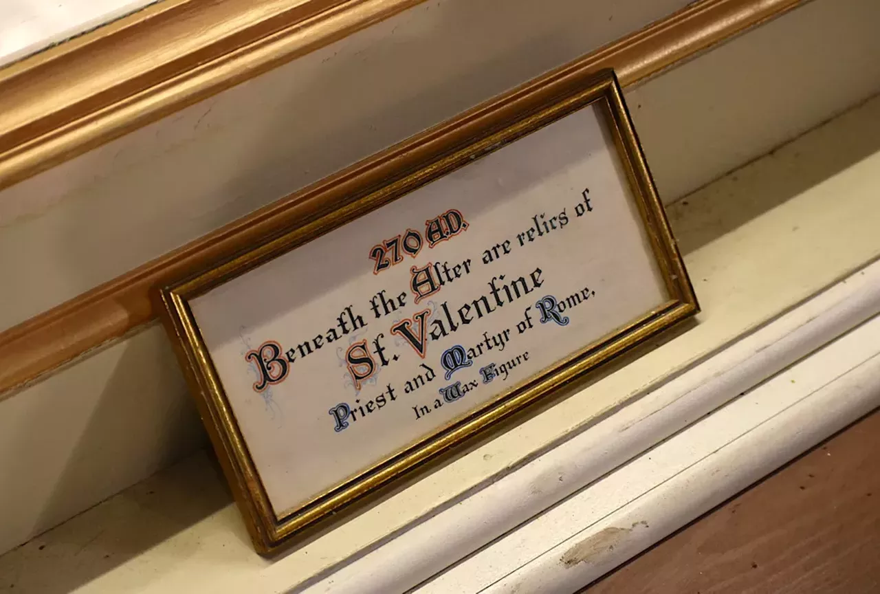 Image: St. Valentine's Remains are in the Old St. Ferdinand Shrine in Missouri [PHOTOS]