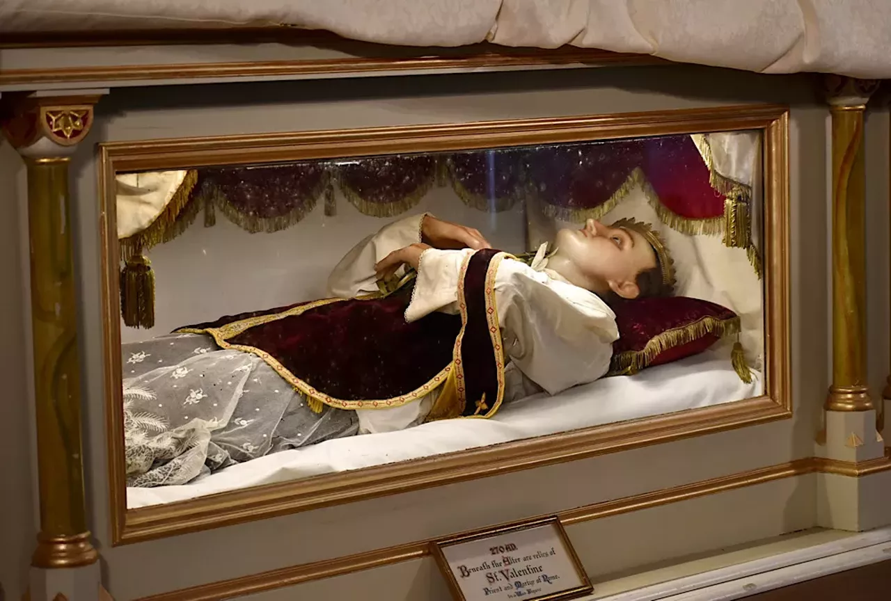 Image: St. Valentine's Remains are in the Old St. Ferdinand Shrine in Missouri [PHOTOS]