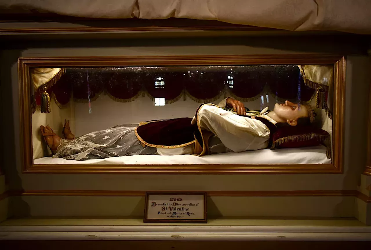 Image: St. Valentine's Remains are in the Old St. Ferdinand Shrine in Missouri [PHOTOS]