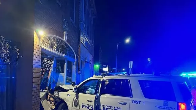 Heard the one about the cops who crashed into an LGBTQ bar in south city &mdash; and then arrested the co-owner for felony assault? Only in St. Louis. Read the full story here.&nbsp;