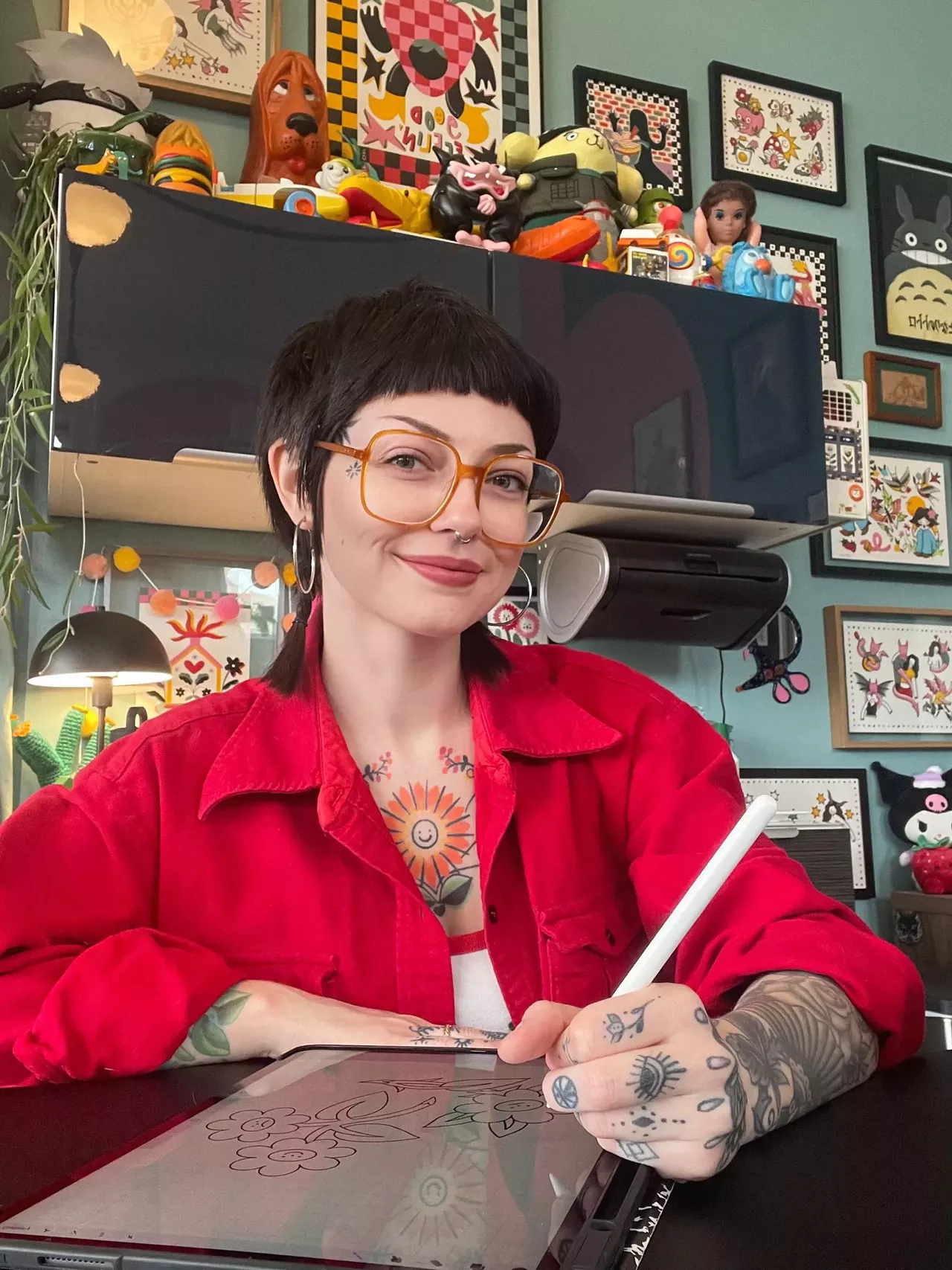 Jamantha Smith Jam&rsquo;s colorful, fun designs earned her a spot at the pretty-in-pink Pastel Devil Tattoo Shop where she churns out her unique flash tattoos. Shop details: Pastel Devil Tattoo Studio (1800 Chouteau Avenue, 314-261-4719); open 11 a.m. to 7 p.m. Tuesday through Saturday Appointments or Walk-ins: Appointment only Years tattooing: 6 months Specialty: All things lighthearted, weird, wonky, folky and colorful. To note: No minors No fine line No portraits No realism Typically only works from flash, no customs $$$: Palm size is $200-$350, hand size and larger is $350+ Best way to contact: Instagram (@jamanthasmith) or email (tattooladyjam@gmail.com)