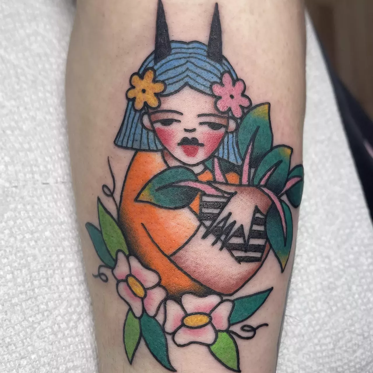 A previous tattoo by Jam.
