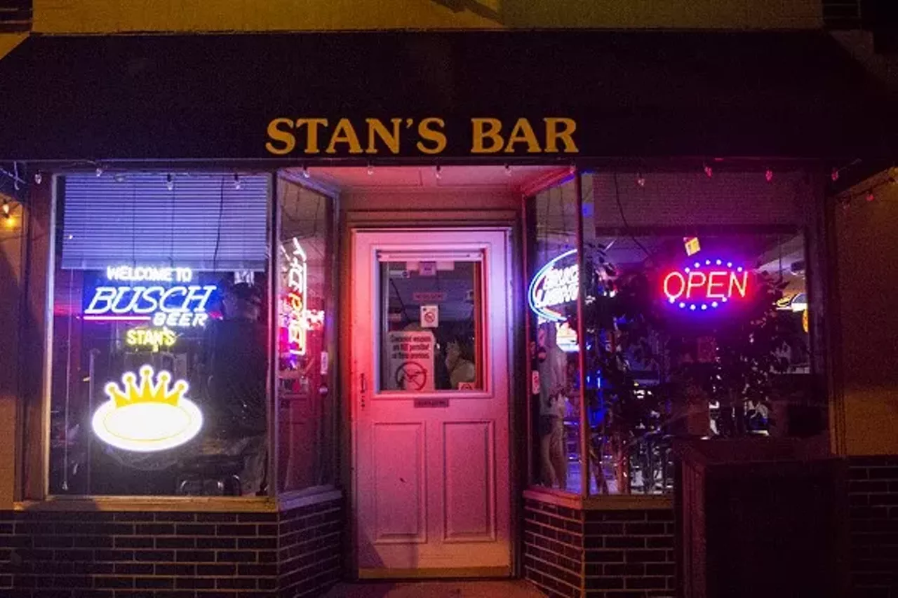 Stan's Bar (5007 Macklind Avenue; 314-481-9990) Opens at 6 a.m. every day The Southampton watering hole boasts several TVs behind the bar, often employed to provide your daily Family Feud fix. In keeping with the dive-bar vibe, the prices are cheap and the locals are friendly, and with three pool tables and two dart boards, you just may find yourself a participant in some games rather than just a spectator. Photo credit: Daniel Hill