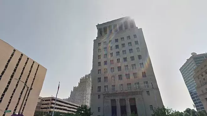 The Civil Courts building downtown.