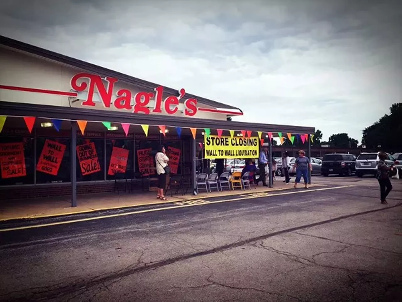 Nagle’s Nagle’s loved weirdos and weirdos loved Nagle’s. The Florissant five-and-dime stayed strange to the end, too. When it closed in 2016, long-time shoppers flocked to the store to score discounts on everything from lava lamps to a farting alarm clock. Back in the 1980s, this bizarro shop was the best spot in town to get Troll dolls. They had every kind available and in every color, too. It was also the best place to stop if you were throwing a party because the balloon section was huge and there were so many gift options.