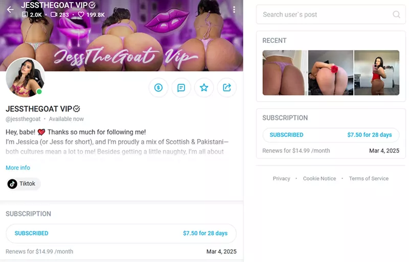 OnlyFans Model JesstheGoat Has A Sexy Scottish Face And Phat Pakistani Ass (4)