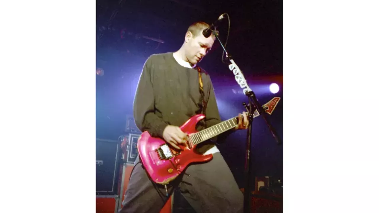 Page Hamilton of Helmet at Mississippi Nights on December 3, 1996.