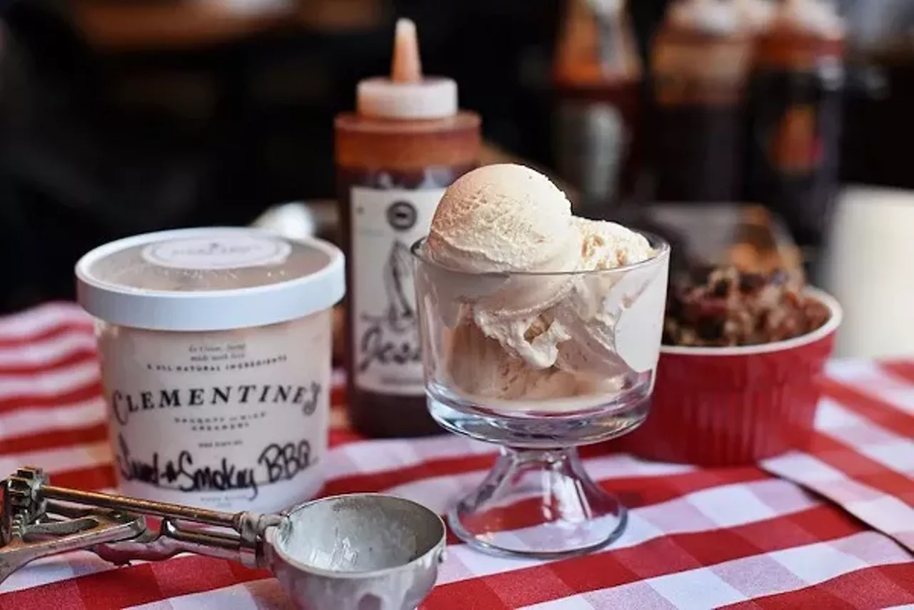 Clementine's Naughty & Nice Creamery (two locations including 1637 S. 18th Street; 314-858-6100) The kids want ice cream. You do, too, but you also want alcohol. Clementine's Naughty & Nice Creamery can hook you up. Get the kids their strawberry treat and get yourself an adult treat. Clementine's sells boozy ice cream. It's the best of both worlds. Photo credit: Ed Aller